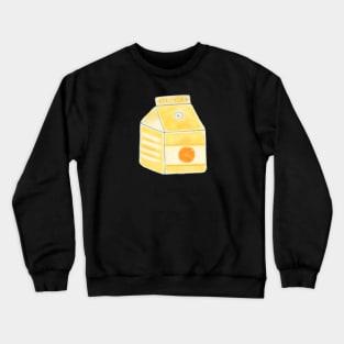 Drink Orange Juice Crewneck Sweatshirt